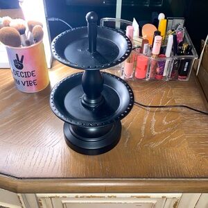 Amazon Black Earring/Rings Display